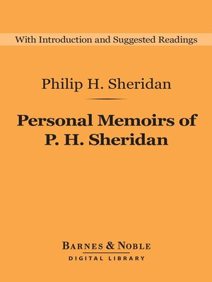 cover image of Personal Memoirs of P. H. Sheridan